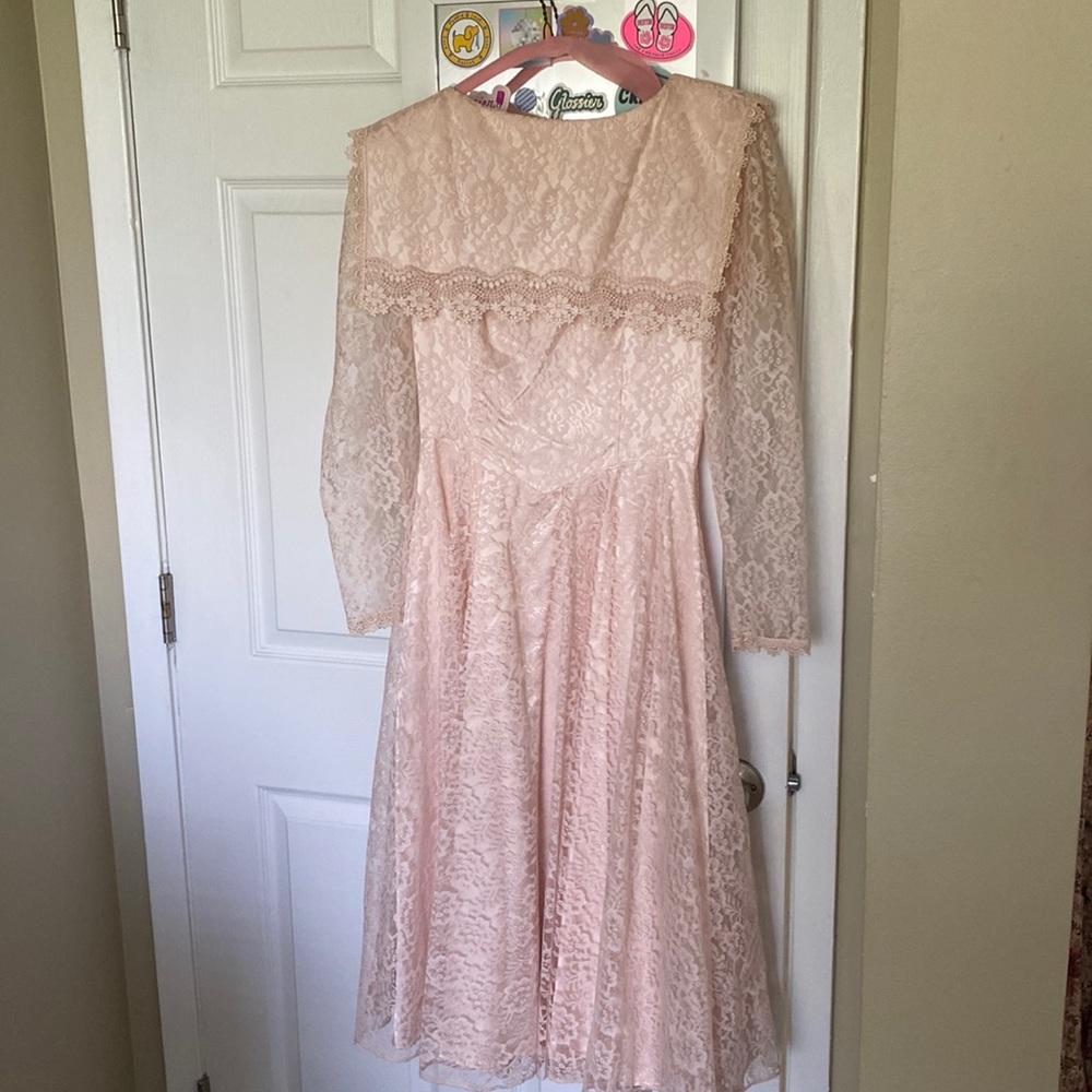 Pink Gunne Sax dress